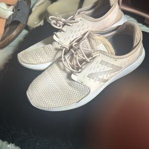 New Balance Women's Beige Athletic Shoes
